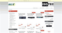 Desktop Screenshot of acershop.pl
